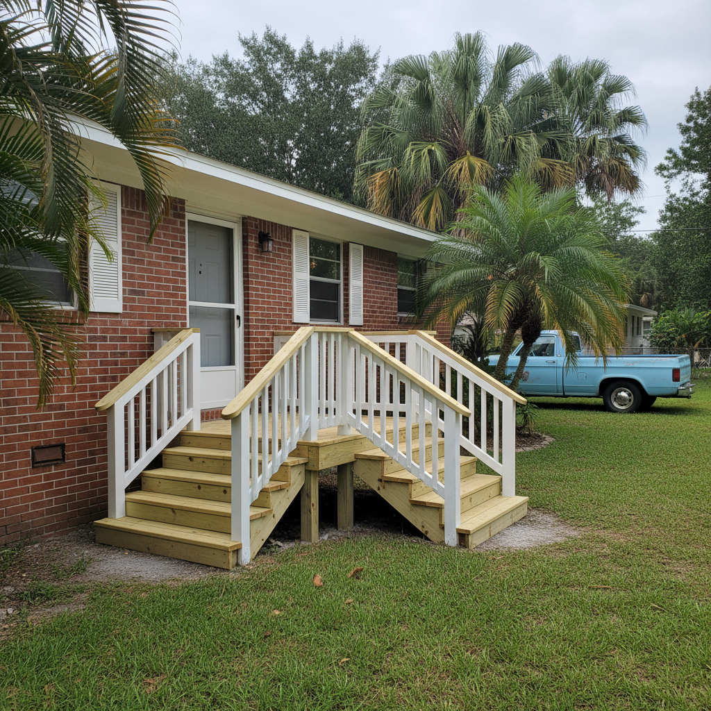 Deck Rebuilding completed by Excellence Deck Company in Palmetto, FL